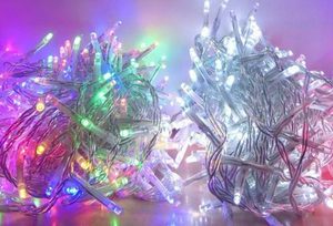 Χριστουγεννιάτικα λαμπάκια LED σε σειρά