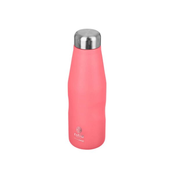 Estia Μπουκάλι Θερμός Travel Flask Save the Aegean 500ml Fusion Coral Κοραλί