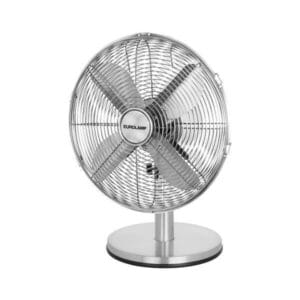 Eurolamp Ανεμιστήρας επιτραπέζιος 40W, Φ30cm, 42(h) cm, Inox