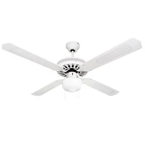 Lineme Ανεμιστήρας οροφής 60W με 1 φως E27, Φ130cm, Λευκός