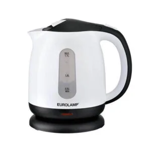 Eurolamp Βραστήρας 1850-2200W, 1,7lt, Λευκός-Μαύρος
