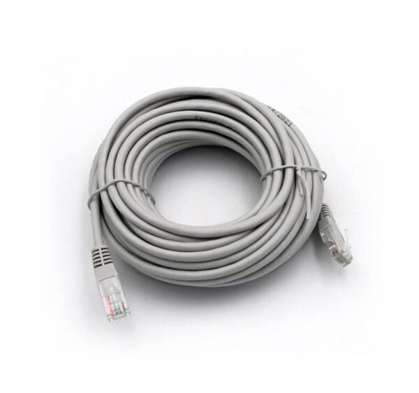 Adeleq Καλώδιο Patch Cord Δικτύου (Ethernet) UTP Cat5e Eco, 10m, Γκρι