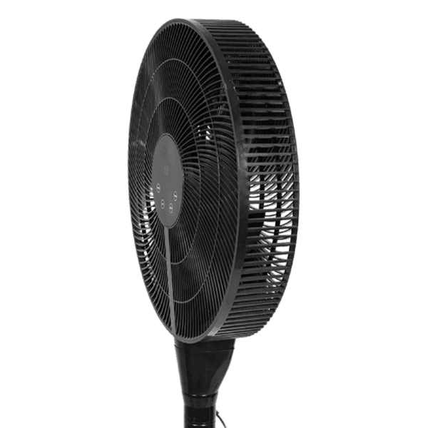 Eurolamp Ανεμιστήρας με ορθοστάτη 25W, DC Μοτέρ, LED Οθόνη Αφής, τηλεχειριστήριο και χρονοδιακόπτη, Φ40cm, 0.93(h) ή 1.30(h) m, Μαύρος 4 Eurolamp Ανεμιστήρας με ορθοστάτη 25W, DC Μοτέρ, LED Οθόνη Αφής, τηλεχειριστήριο και χρονοδιακόπτη, Φ40cm, 0.93(h) ή 1.30(h) m, Μαύρος - Image 3