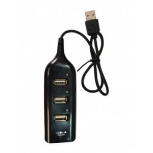 F&T USB Hub, 4 θύρες USB 2.0, Μαύρο