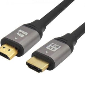 Topelcom Καλώδιο HDMI – HDMI 2.0V, 1.5m, Μαύρο
