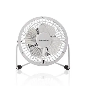 Dictro Lux Ανεμιστήρας επιτραπέζιος, 2.5W, Φ12cm, 15(h) cm, με σύνδεση USΒ, Λευκός