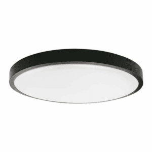 V-TAC Μαύρο στρογγυλό φωτιστικό Οροφής LED, 30W, Φ42cm, 4000K, IP44