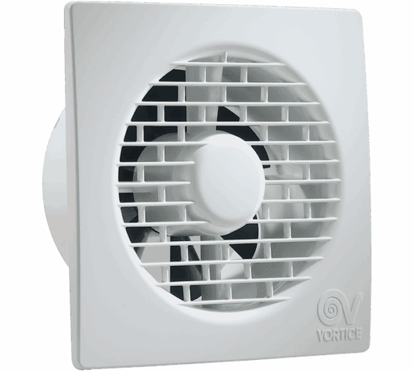 Vortice Εξαεριστήρας μπάνιου 20W, Φ12, 17,9×9 cm, Λευκός MF 120/5