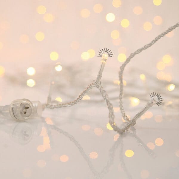 700 λαμπάκια FLASH LED σε σειρά, 70 m, διάφανο καλώδιο, με επέκταση, IP44, Θερμό λευκό (Warm white) 1 700 λαμπάκια FLASH LED σε σειρά 70 m διάφανο καλώδιο με επέκταση IP44 Θερμό λευκό Warm white