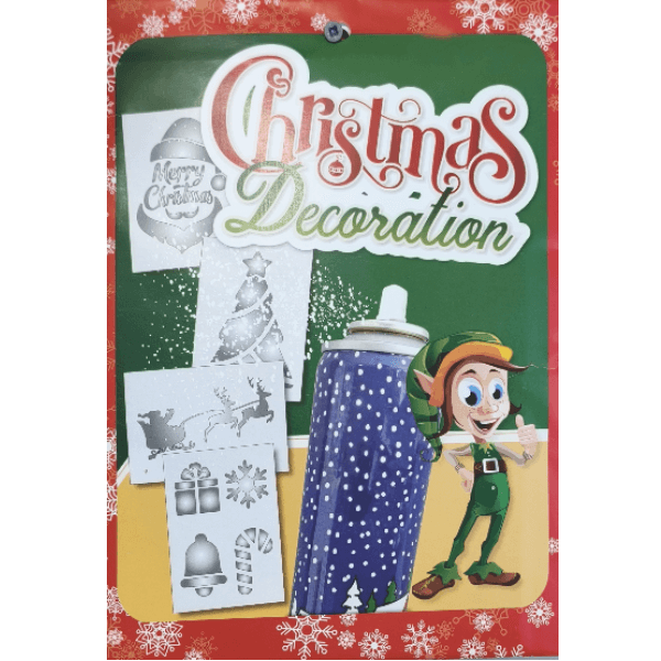 Φιγούρες Τζαμιού Στένσιλ 1 Φιγούρες Τζαμιού Στένσιλ