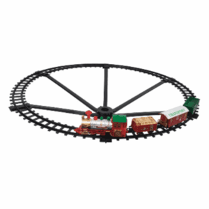 Χριστουγεννιάτικο Τρένο Δέντρου 4 Βαγονιών Με Κίνηση , Ήχο Και Φως Μπαταρίας 93cm