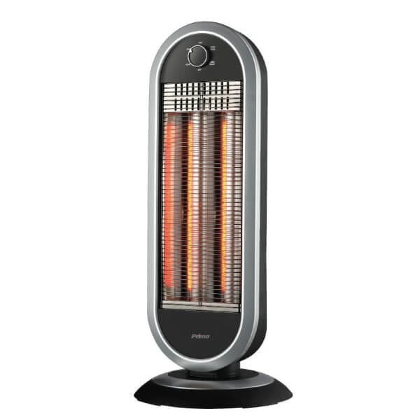 Primo Θερμάστρα Carbon 900W, 30.5x30.5x70.5(h) cm, Μαύρη 1 Primo Θερμάστρα Carbon 900W 30.5x30.5x70.5h cm Μαύρη