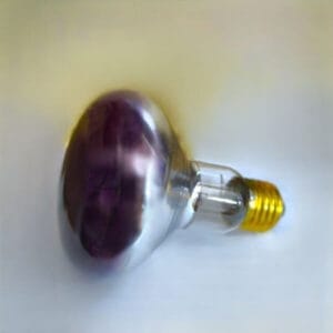 General Electric Λάμπα R80, 60W, για Ντουί E27, Μωβ