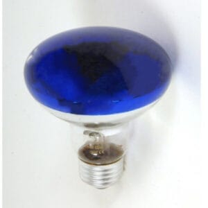 Laes Λάμπα Πυρακτώσεως Reflector R80, 60W, για Ντουί E27, Μπλε