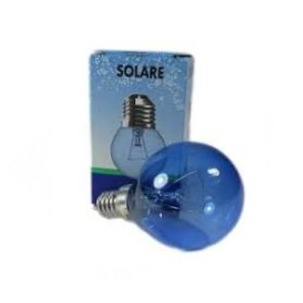 Leuci Λάμπα Sfera Solare Πυρακτώσεως ηλιακού φωτός 60W, για Ντουί E14 (μινιόν) 1 Leuci Λάμπα Sfera Solare Πυρακτώσεως ηλιακού φωτός 60W για Ντουί E14 μινιόν