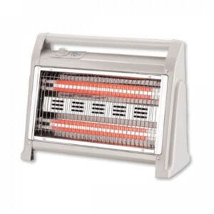 Neotec Θερμάστρα Χαλαζία 1600W, 18,5x46x37(h) cm, Γκρι