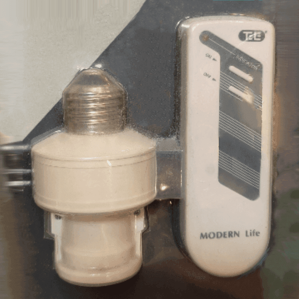 Tele Τηλεχειριζόμενο Ντουί με τηλεχειριστήριο E27 Λευκόο