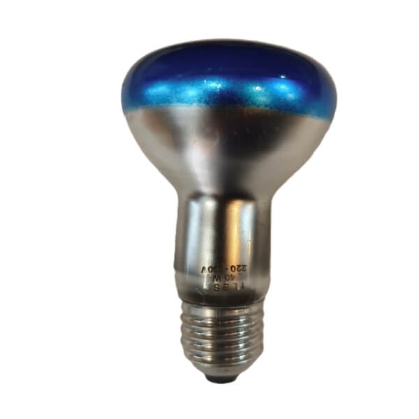 ilesa Λάμπα Πυρακτώσεως R63 40W για Ντουί E27 Μπλε