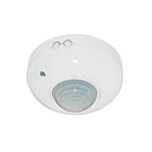 Adeleq Ανιχνευτής κίνησης οροφής υπερύθρων, σφαιρικός, 360°, 6A, Λευκός