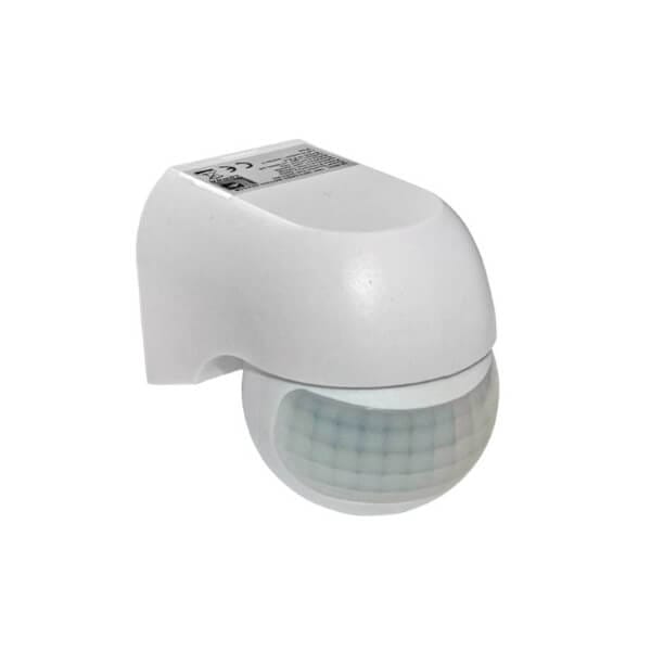 Adeleq Ανιχνευτής κίνησης τοίχου υπερύθρων σφαιρικός 180° 6A Λευκός