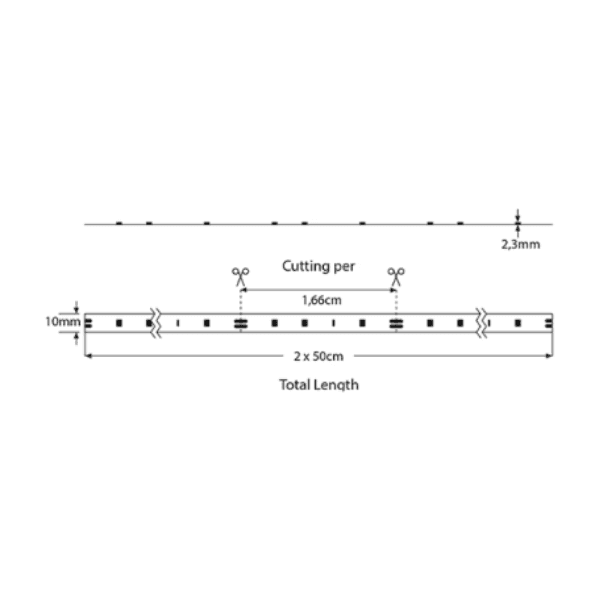 Eurolamp 2×0.5m ταινία LED, RGB, 5V, με USB Σύνδεση, 7.2W, IP65 3 Eurolamp 2×0.5m ταινία LED, RGB, 5V, με USB Σύνδεση, 7.2W, IP65 - Image 2