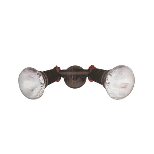 ITS Μαύρο Σποτ τοίχου διπλό PAR38, Ε27, IP44 1 ITS Μαύρο Σποτ τοίχου διπλό PAR38 Ε27 IP44 1