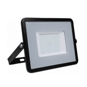 V-TAC μαύρος προβολέας, SMD LED, 50W, 6400Κ (Ψυχρό Λευκό), IP65