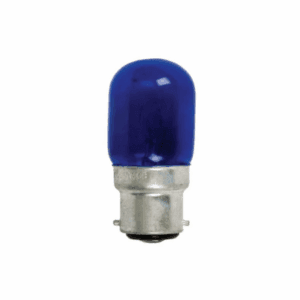 Λαμπάκι Νυκτός Πυρακτώσεως 3-5W, για Ντουί B22 (μπαγιονέτ), Μπλε