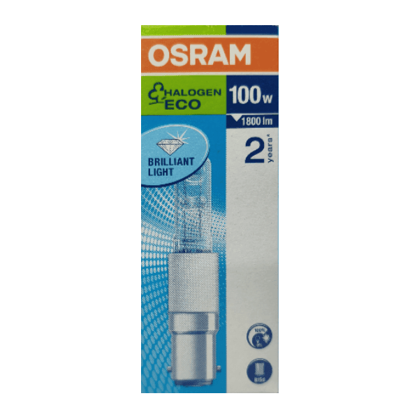 Osram Λάμπα Halolux Ceram Eco 100W για Ντουί B15d 2900K