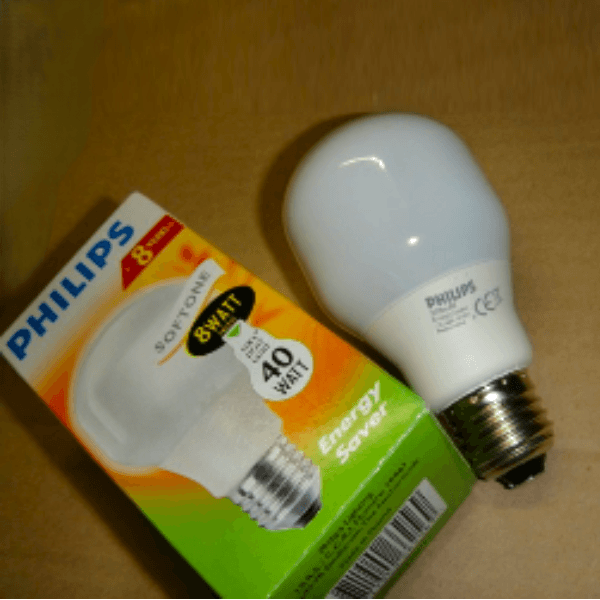 Philips Λάμπα T60 Softone 8W για Ντουί E27