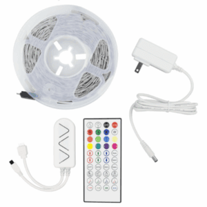 Eurolamp 5m ταινία LED, Pixel RGB, 12V, με τηλεχειριστήριο και driver, με δυνατότητα σύνδεσης στο Wifi, και μουσικής