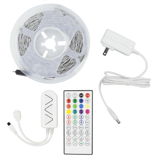 Eurolamp 5m ταινία LED Pixel RGB 12V με τηλεχειριστήριο και driver με δυνατότητα σύνδεσης στο Wifi και μουσικής