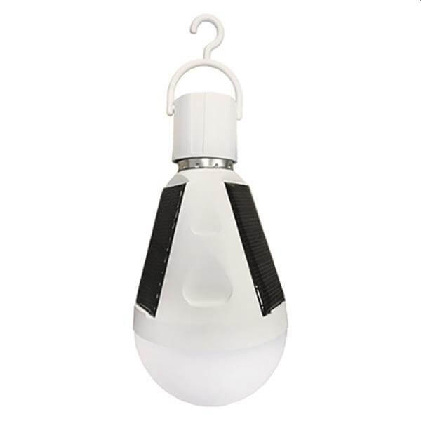 Eurolamp Λάμπα LED με ηλιακό συλλέκτη – solar panel, 7W, για ντουί E27, 6500Κ (Ψυχρό Λευκό) 1 Eurolamp Λάμπα LED με ηλιακό συλλέκτη – solar panel 7W για ντουί E27 6500Κ Ψυχρό Λευκό